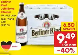 Netto Marken-Discount Berliner Kindl Jubiläums Pilsener Angebot