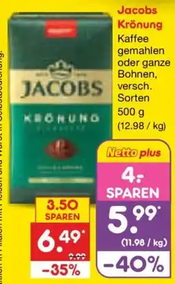 Netto Marken-Discount Jacobs Krönung Angebot