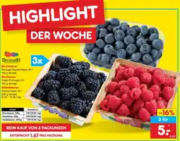 Netto Marken-Discount Driscoll's Brombeeren, Himbeeren, Heidelbeeren Angebot