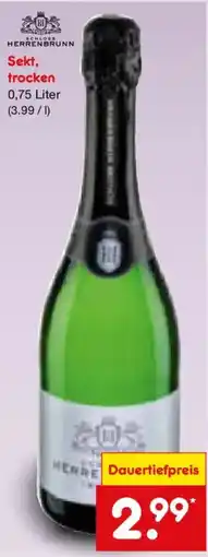 Netto Marken-Discount Sekt, trocken Angebot