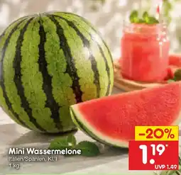 Netto Marken-Discount Mini Wassermelone Angebot