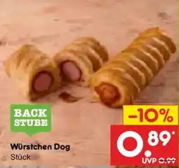 Netto Marken-Discount BACK STUBE Würstchen Dog Angebot