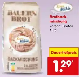 Netto Marken-Discount Bauern Brot Backmischung Angebot