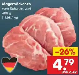 Netto Marken-Discount Magerbäckchen vom Schwein Angebot