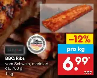 Netto Marken-Discount BBQ Ribs Angebot