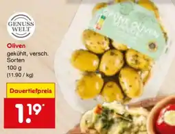 Netto Marken-Discount GENUSS WELT Oliven Angebot