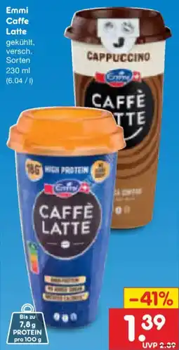 Netto Marken-Discount Emmi Caffè Latte Angebot