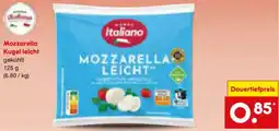 Netto Marken-Discount Italians Mozzarella Kugel leicht Angebot