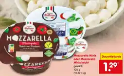 Netto Marken-Discount Mozzarella Minis Angebot
