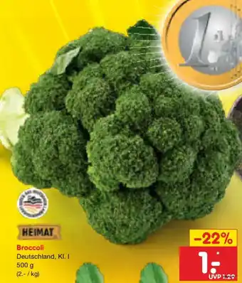 Netto Marken-Discount HEIMAT Broccoli Angebot