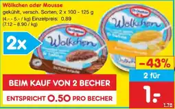 Netto Marken-Discount Wölkchen oder Mousse Angebot