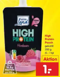 Netto Marken-Discount Land High Protein Pouch Angebot