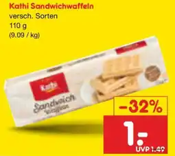 Netto Marken-Discount Kathi Sandwichwaffeln Angebot