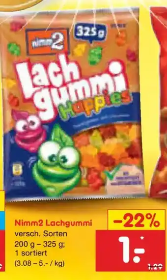 Netto Marken-Discount Nimm2 Lachgummi Angebot