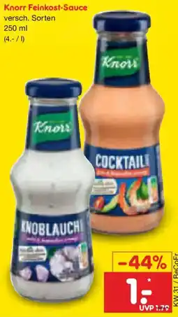 Netto Marken-Discount Knorr Feinkost-Sauce Angebot