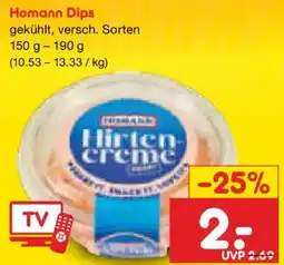 Netto Marken-Discount Homann Dips Hirtencreme Angebot