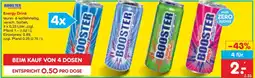 Netto Marken-Discount BOOSTER Energy Drink Angebot