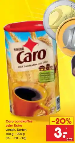 Netto Marken-Discount Caro Landkaffee Angebot