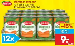 Netto Marken-Discount Beste Ernte Möhrchen extra fein Angebot