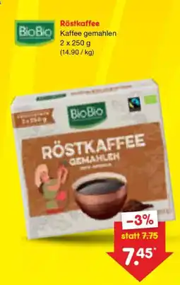 Netto Marken-Discount BioBio Röstkaffee Angebot