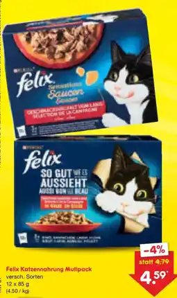 Netto Marken-Discount Felix Katzenfutter Angebot