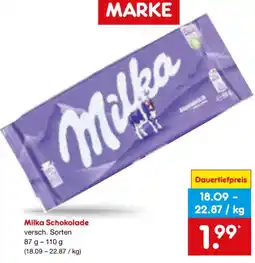 Netto Marken-Discount Milka Schokolade Angebot