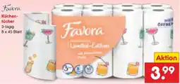Netto Marken-Discount Favora Küchentücher Angebot