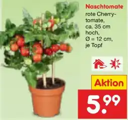 Netto Marken-Discount Naschtomate rote Cherry-tomate Angebot