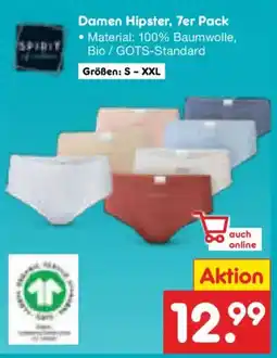 Netto Marken-Discount Damen Hipster, 7er Pack Angebot