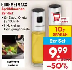 Netto Marken-Discount GOURMETMAXX Sprühflaschen Angebot