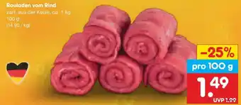 Netto Marken-Discount Rouladen vom Rind Angebot