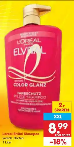 Netto Marken-Discount Loreal Elvital Shampoo Angebot
