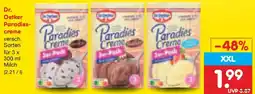 Netto Marken-Discount Dr. Oetker Paradies-creme Angebot