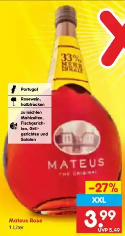 Netto Marken-Discount Mateus Rose Angebot