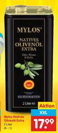 Netto Marken-Discount Mylos Natives Olivenöl Extra Angebot