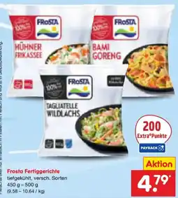 Netto Marken-Discount Frosta Fertiggerichte Angebot