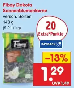 Netto Marken-Discount Fibay Dakota Sonnenblumenkerne Angebot