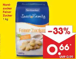 Netto Marken-Discount Nordzucker Sweet Family Feiner Zucker Angebot