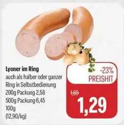 Feneberg Lyoner im Ring Angebot