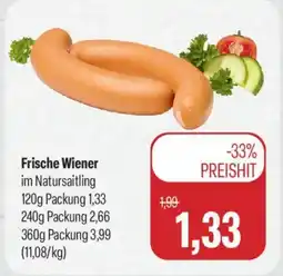 Feneberg Frische Wiener im Natursaitling Angebot
