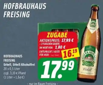Hofbrauhaus Freising Urhell, Urhell Alkoholfrei