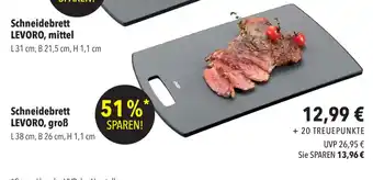 Schneidebrett LEVORO, mittel