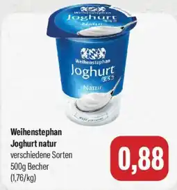 Feneberg Weihenstephan Joghurt natur Angebot