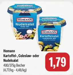 Feneberg Homann Kartoffel-, Coleslaw- oder Nudelsalat Angebot