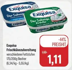 Feneberg Exquisa Frischkäsezubereitung Angebot