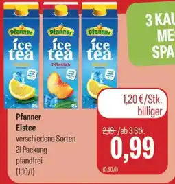 Feneberg Pfanner Eistee Angebot