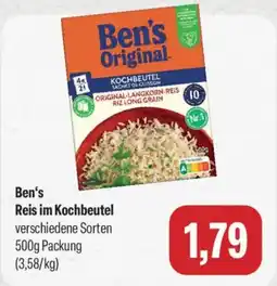 Feneberg Ben's Reis im Kochbeutel Angebot