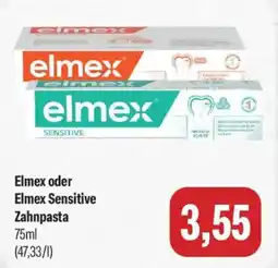 Feneberg Elmex oder Elmex Sensitive Zahnpasta Angebot