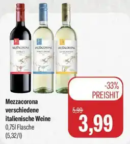Feneberg Mezzacorona verschiedene italienische Weine Angebot