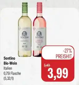 Feneberg Sontino Bio-Wein Angebot
